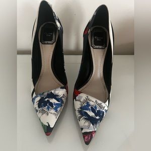 Dior floral pumps